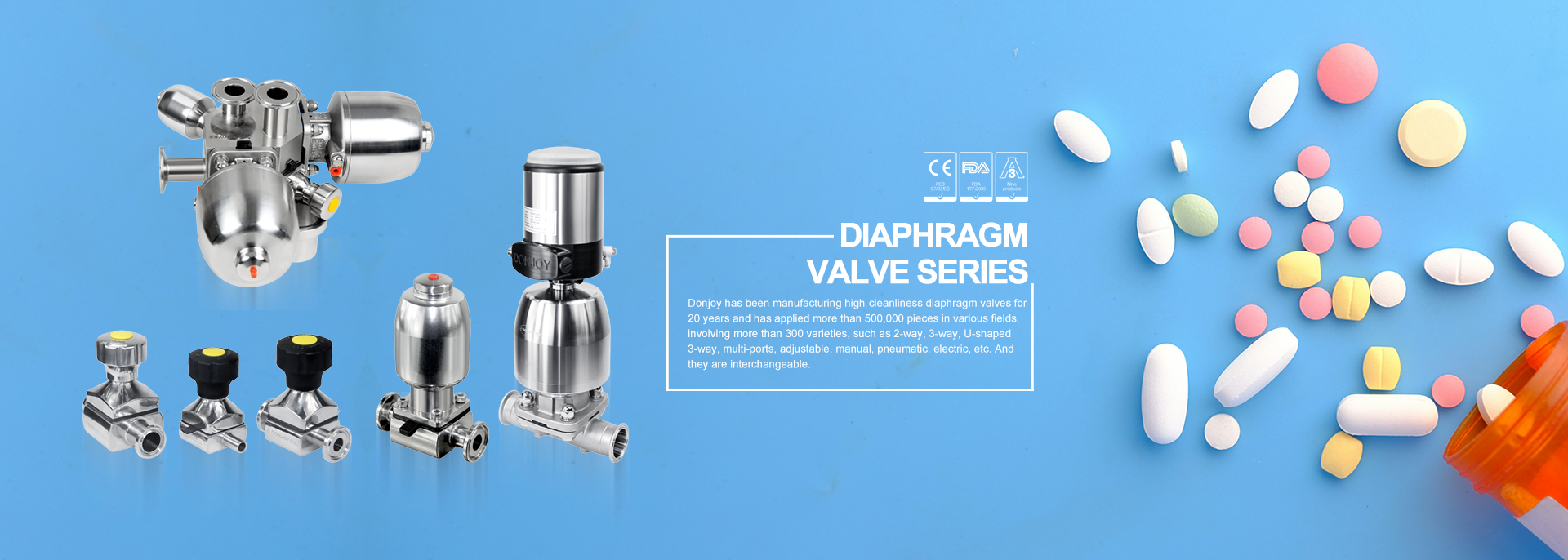 جودة صمام غشاء صحي مصنع