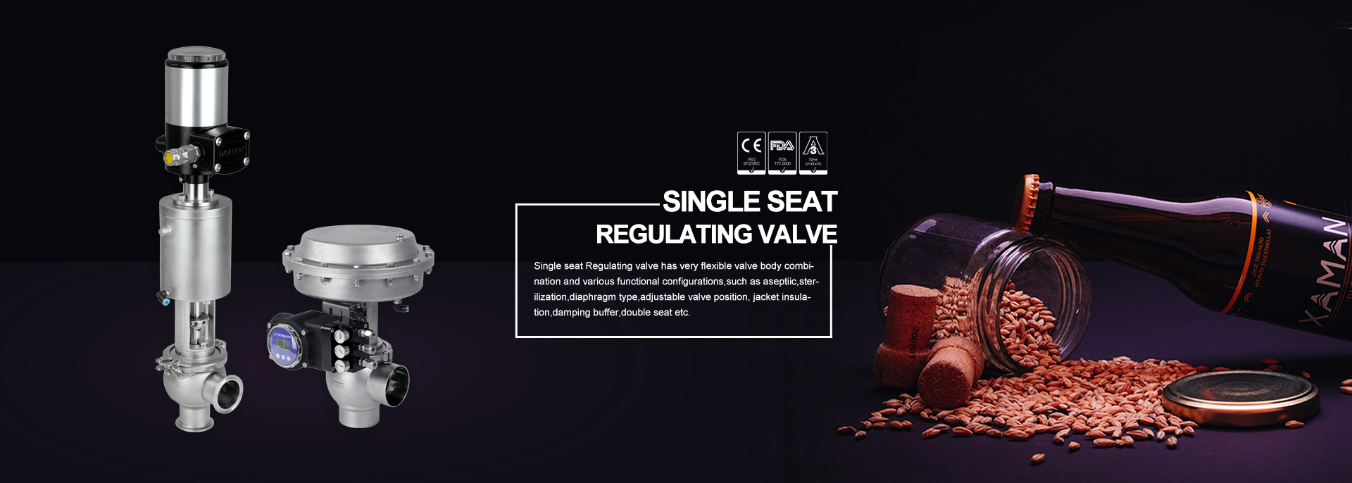 جودة صمام غشاء صحي مصنع