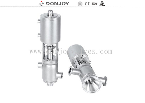 3/4" Tri Clamp Sanitary Shut Off Reversing Seat Valve