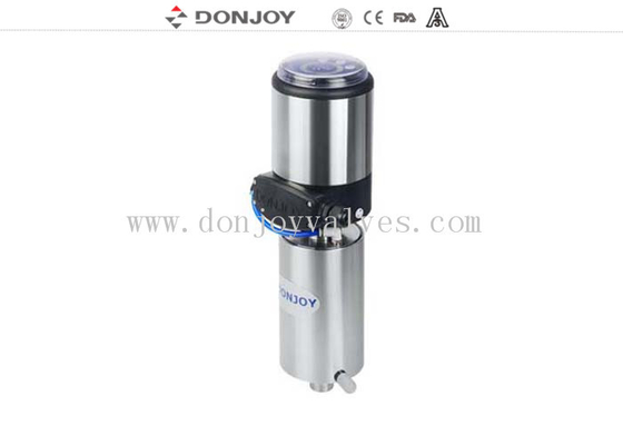 Stainless Steel Intelligent Valve Positioner Electric Diaphragm Valve FDA / CE / ISO