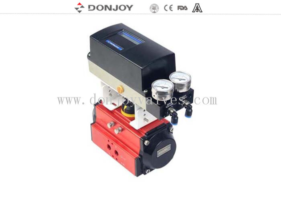 DONJOY Top Quality ON/OFF Valve Auto Electrical DC24V Stainless Steel Intelligent Valve Positioner