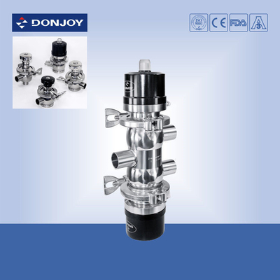 3A / ISO SS316 Pneumatic Sanitary Diaphragm Valve for fliud regulation