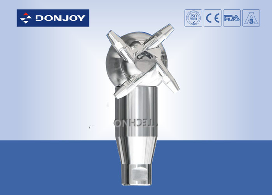 Food Machinery Tank Spray Balls 360° Inject Mirror / Matt Polished