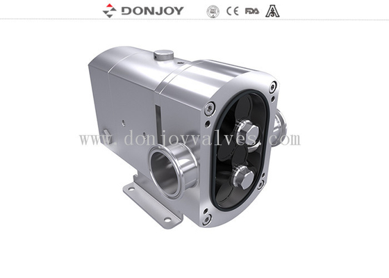 Full stainless steel bare shaft lobe pump with flush seal for chocolate