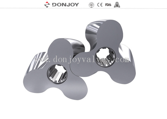 Full stainless steel bare shaft lobe pump with flush seal for chocolate