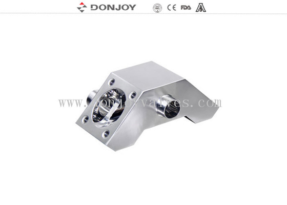 SS316L sanitary multiport Sanitary Diaphragm Valve for controlling flow