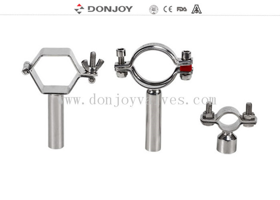 Sanitary Hygenic 4" SS304 Stainless Steel Pipe Holder