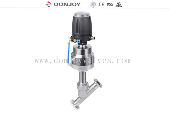 DN50  SS316L Pnuematic Angle Seat  Valve with IL TOP for regulating