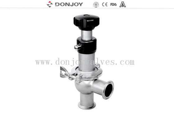 304 / 316L sanitary manual regulating reversing seat valve DN25 - DN150