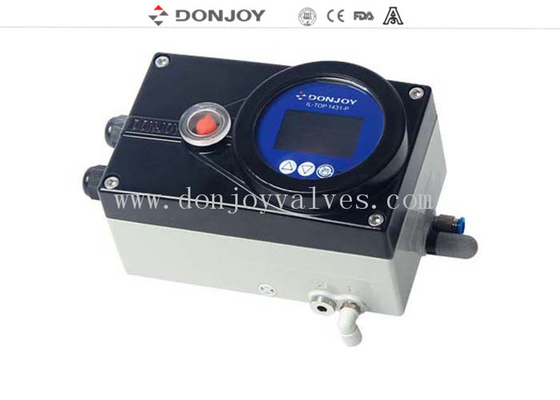 DONJOY Top Quality ON/OFF Valve Auto Electrical DC24V Stainless Steel Intelligent Valve Positioner